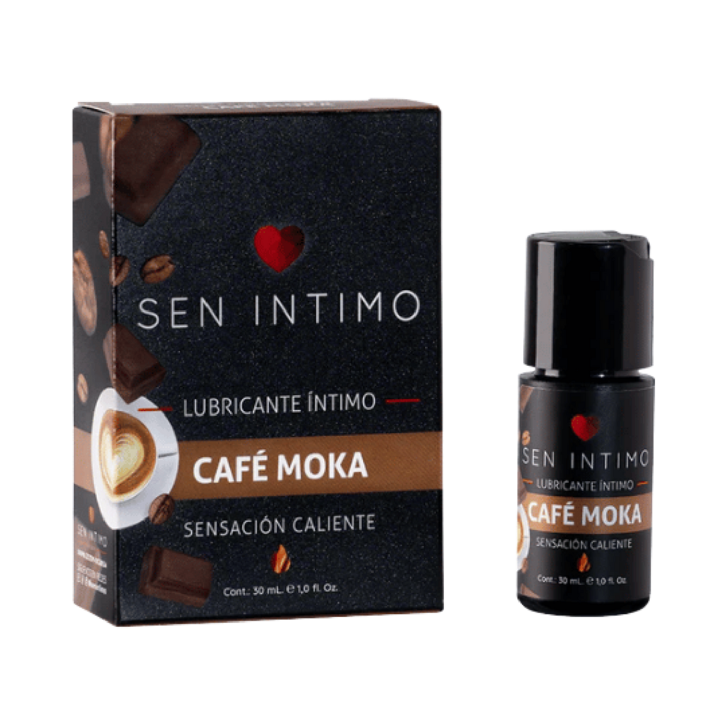 Lubricante Caliente Moka Sen Intimo 30 ml