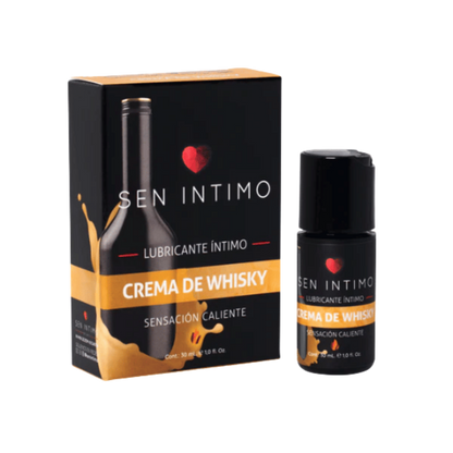 Lubricante Caliente Crema de Whisky Sen Intimo 30 ml