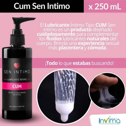 Lubricante Cum Sen Íntimo 250 ml