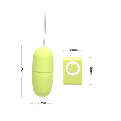 Huevo Mini Vibrador con Control Remoto