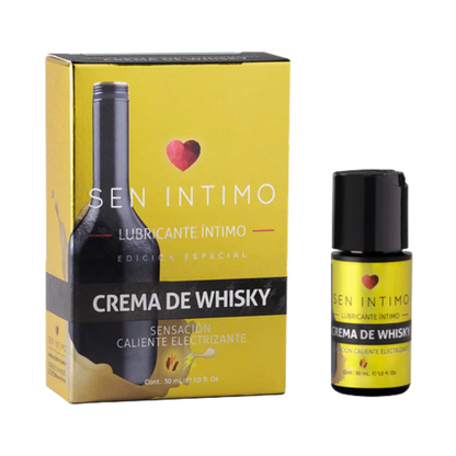 Lubricante Electrizante Crema de Whisky Sen Intimo 30 ml
