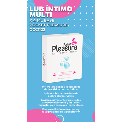 Multiorgasmos Pocket Pleasure 4 ml