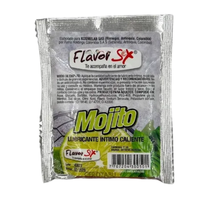 Lubricante Íntimo en Sachet Flavor  5 ml