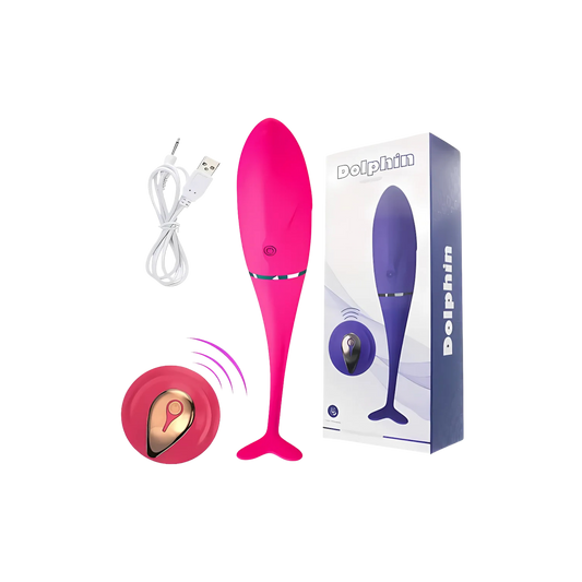 Huevo Vibrador Dolphin Recargable