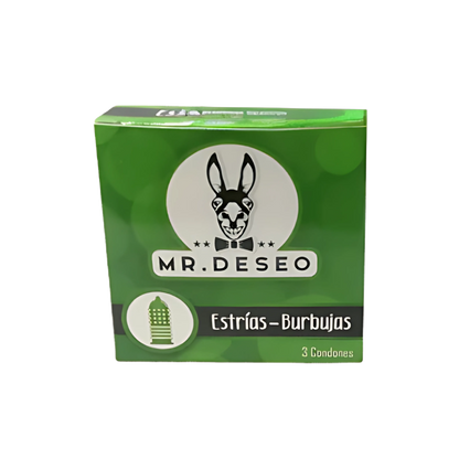 Condones Mr. Deseo  Ultrasensibles, Lubricados