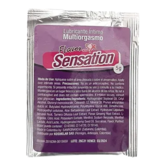 Multiorgasmos Flavor Sex 5 g